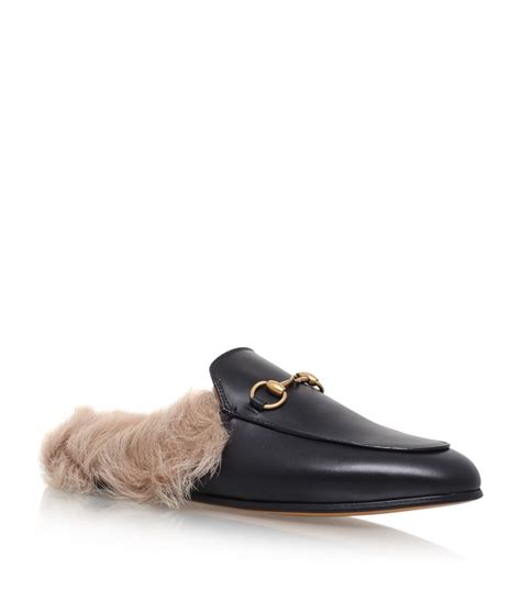 gucci fur slides knockoff